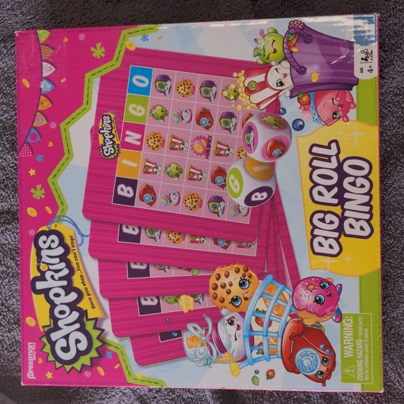 Shopkins | Toys | Shopkins Big Roll Bingo Game | Poshmark